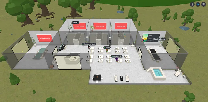 Virtual office view