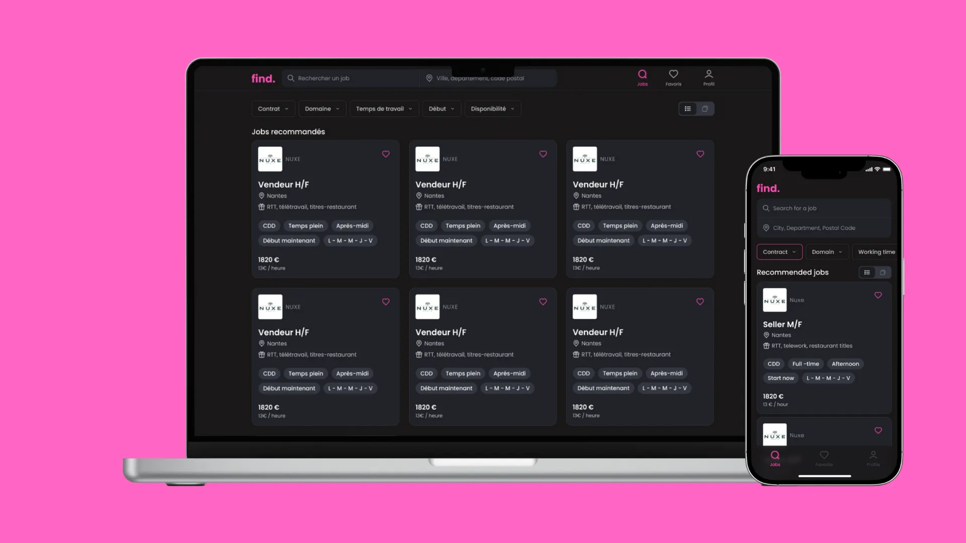 Find: A Modern Mutual-Match Recruitment Platform Cover