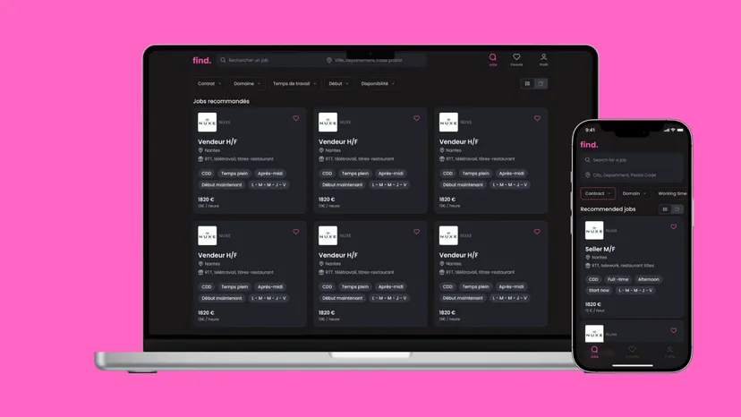 Find: A Modern Mutual-Match Recruitment Platform
