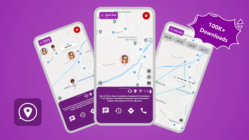 WheresNow App: Location Sharing & Safety Planner